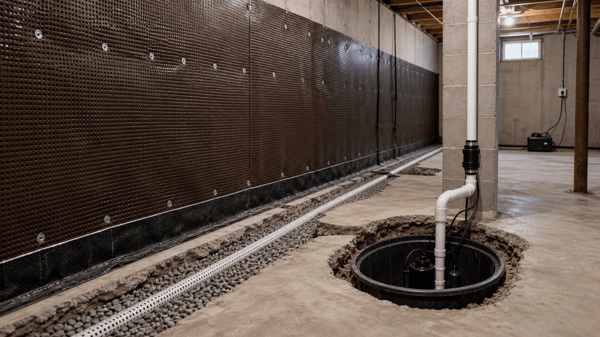 Construction Quote Template - Foundation Wall Leak fix