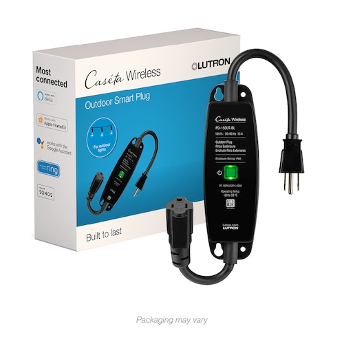 Caseta Outdoor Smart Plug for Landscape and String Lighting, Black-Replace Electrical Outlet quote template