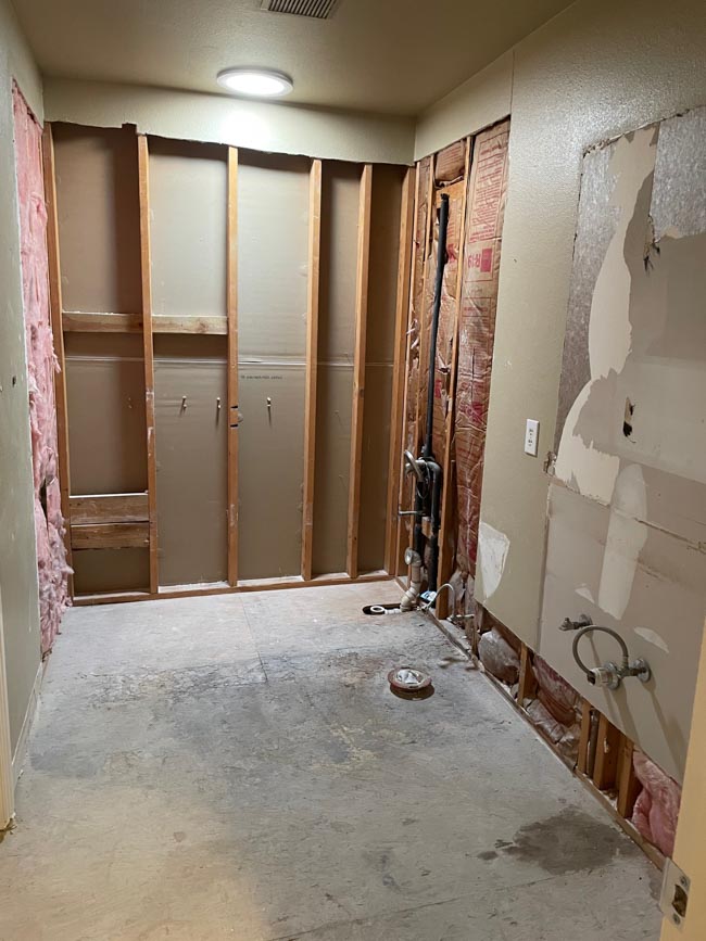 Construction Quote Template - Demo bathroom