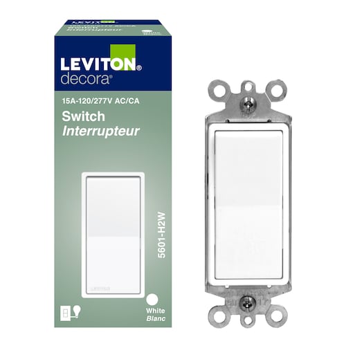 Decora Single Pole Switch, White-Replace Electrical Outlet quote template
