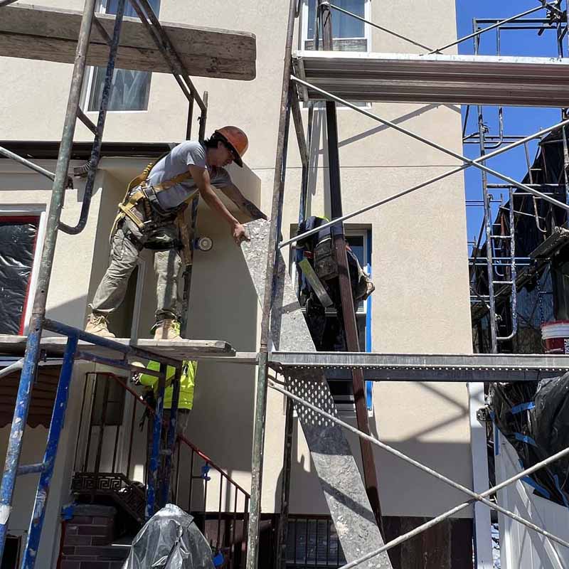 Stucco Over Brick-construction-quote-template