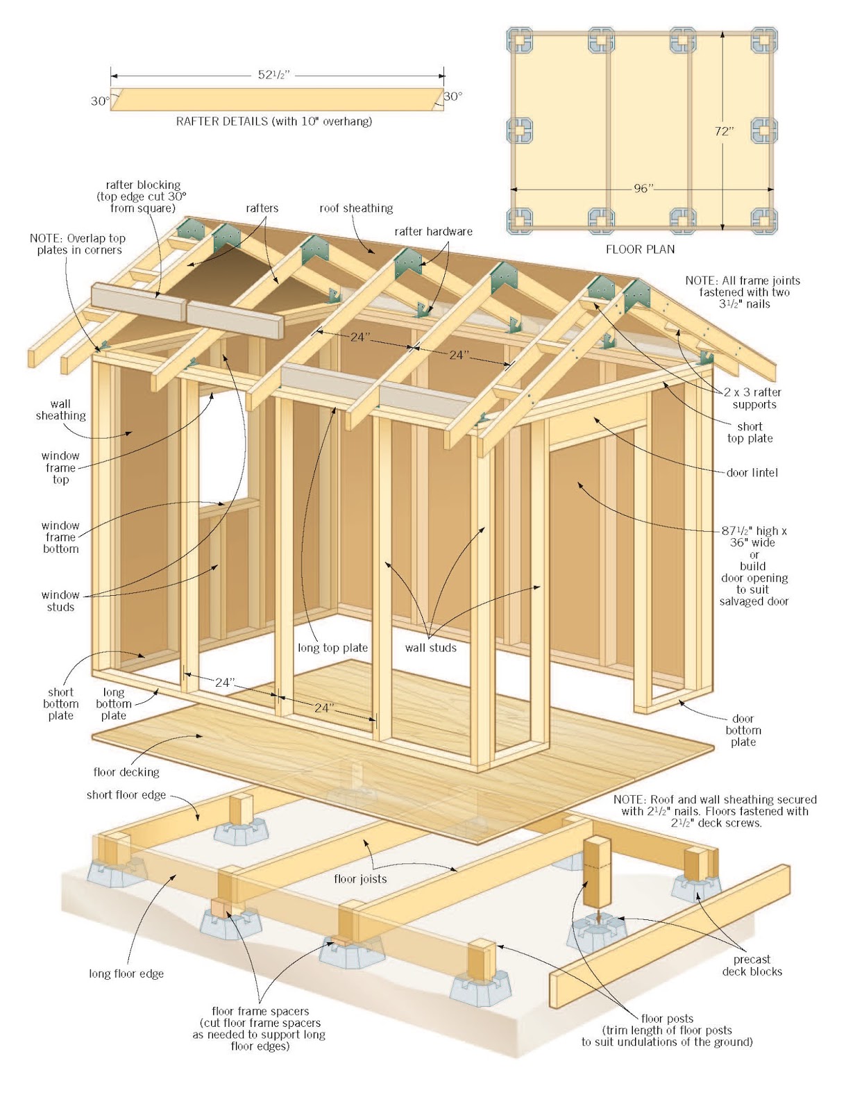 Hip Roof Shed - quote template images