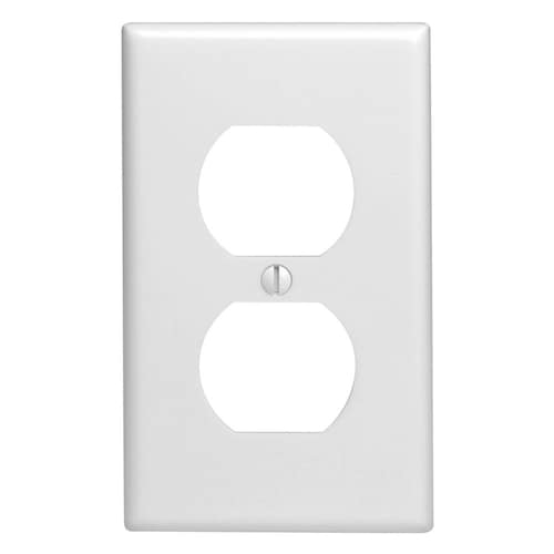 Wall Plate 1 Gang Duplex, White-Replace Electrical Outlet quote template