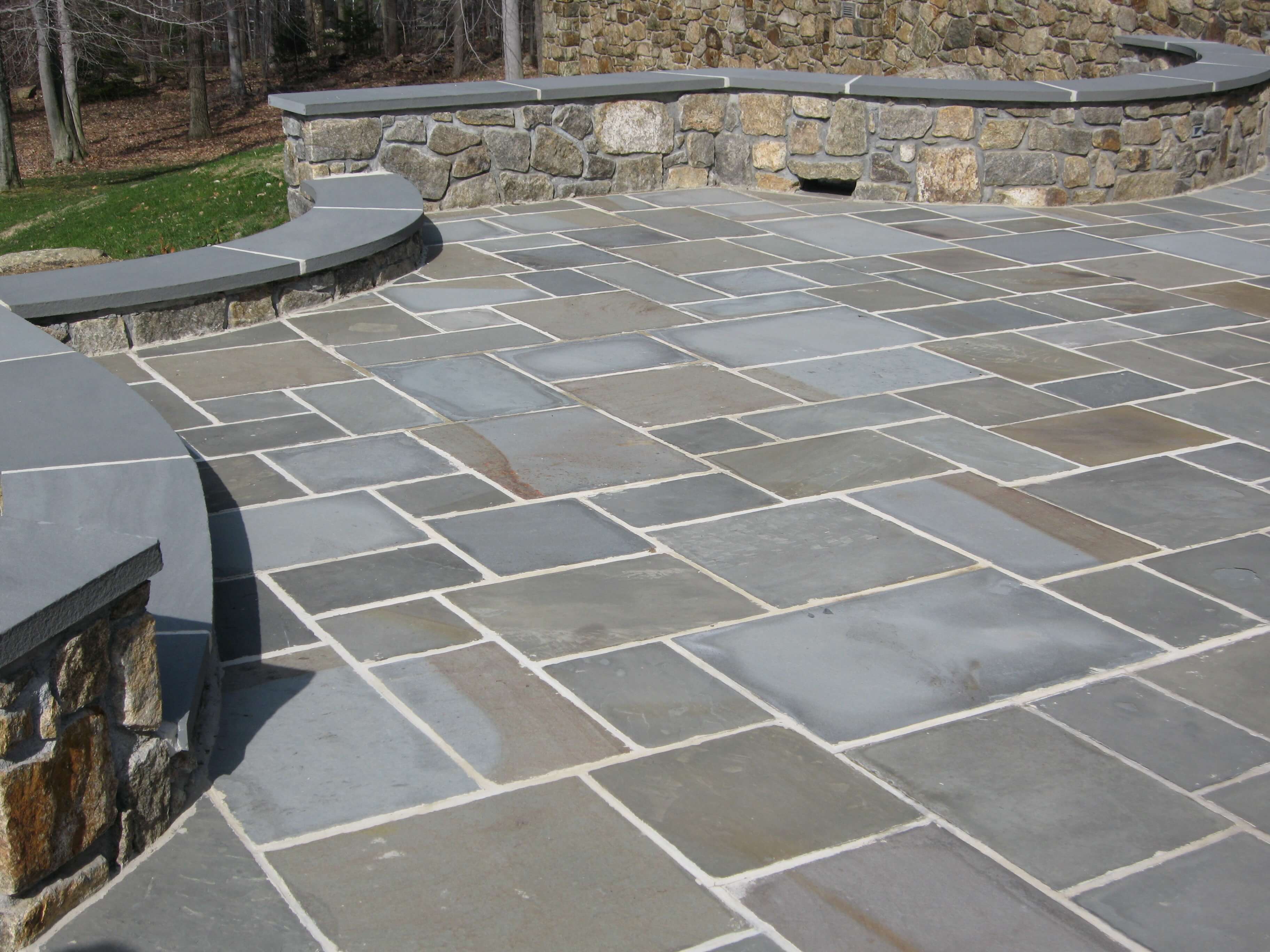 Construction Quote Template - Wet Lay Natural Stone Walkway