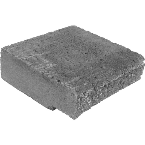 Allan Block Straight Cap 12 Inch Gray-Front Porch w/Natural Stone Steps quote template