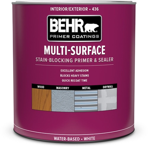 Multi-Surface Interior/Exterior Stain-Blocking Primer & Sealer 436, 946mL-Paint Windows quote template