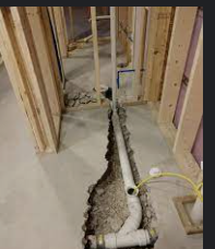 Labour-rough-in plumbing concrete-Rough-in Basement Plumbing quote template