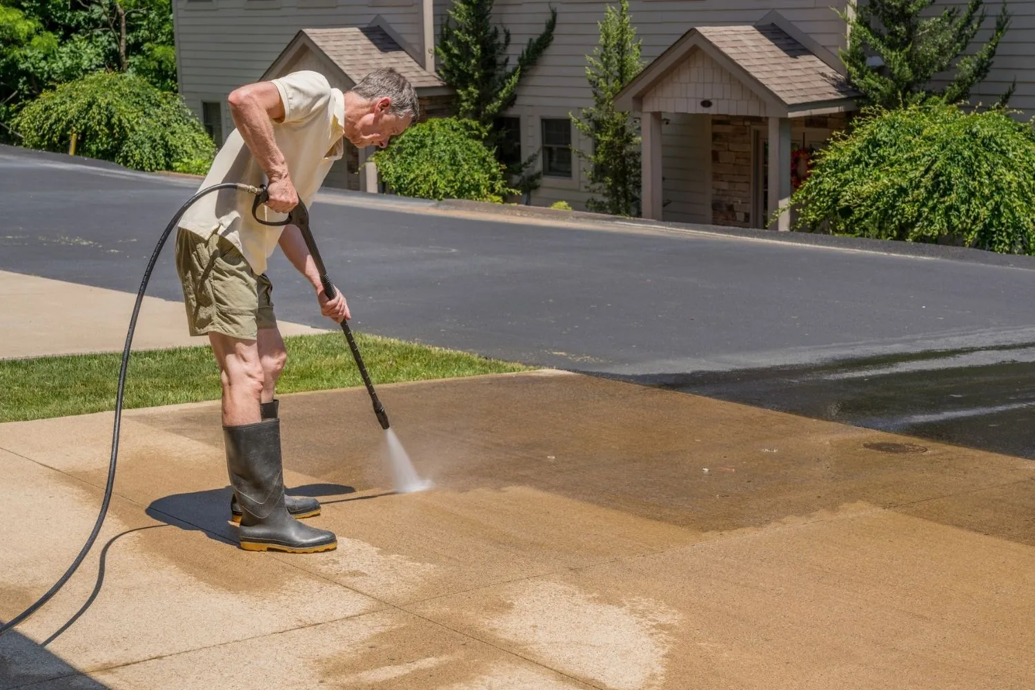 Construction Quote Template - Pressure Washing over 500sq