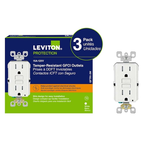 Decora 15 Amp Tamper-Resistant Slim GFCI Receptacle (3-Pack)-Replace GFCI Outlet quote template