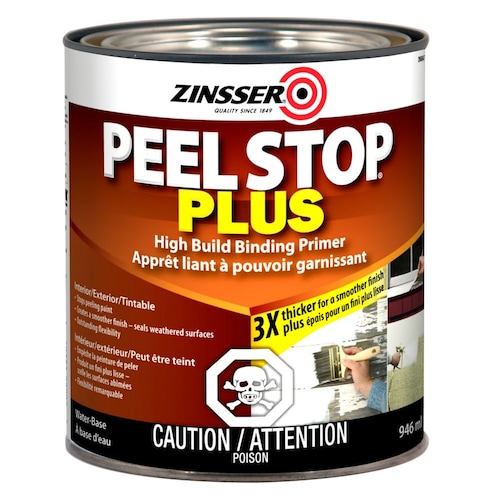 Peel Stop Plus High Build Binding Primer for Interior and Exterior, 946 mL-Paint Vinyl Siding quote template