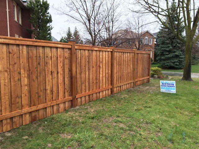 6' High Privacy Fence-341